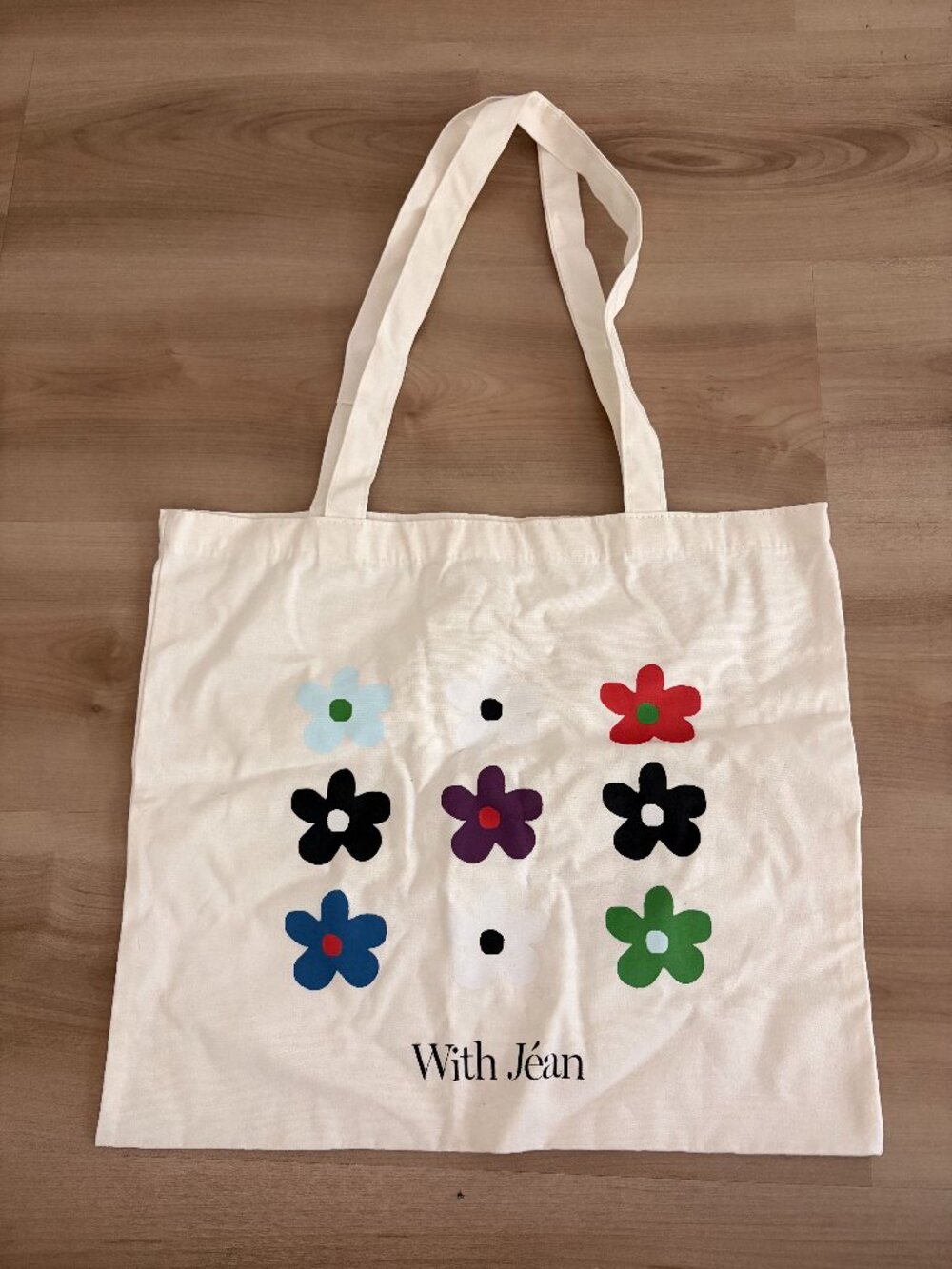 With Jean Tote Bag
